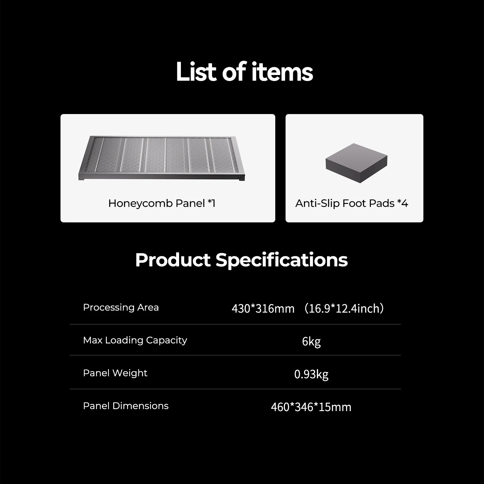 460*346mm Honeycomb Workbench for Creality Falcon A1 - Image 8