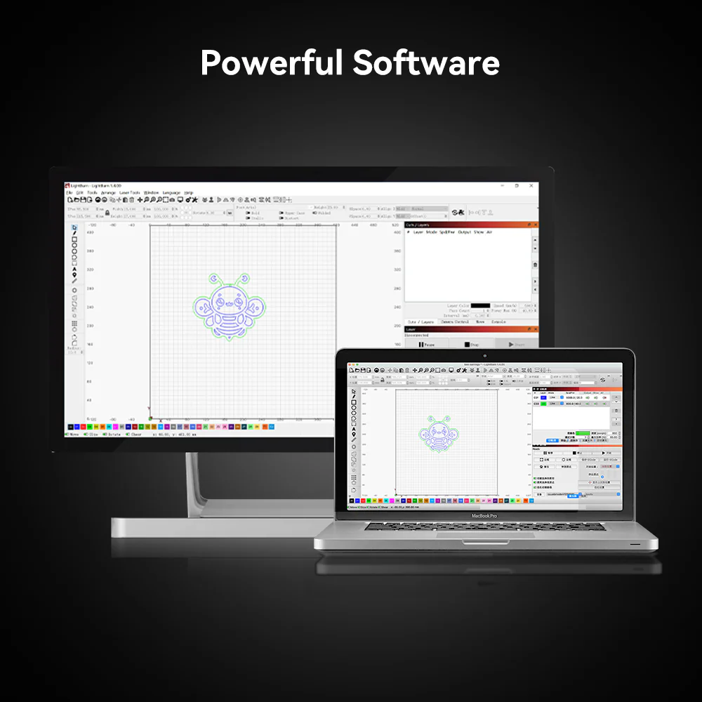 Creality Falcon2 Pro 60W Laser Engraver and Cutter + FREE 1.6W Laser Module - Image 11